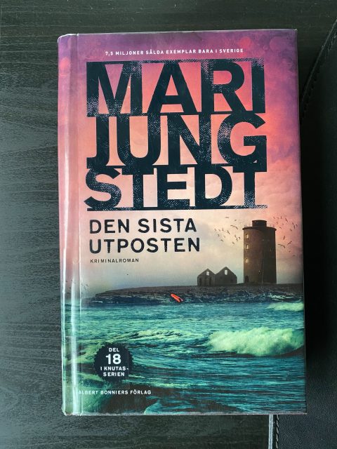 Bok & brasa, visst är det en bra kombo? Särskilt när vinden viner och regnet piskar utanför rutan. 🏡☔️🔥 Läste ut senaste boken i Knutas-serien av @marijungstedt_author häromdagen. Tar serien slut när Knutas går i pension? 🤔 Kommer att sakna de gotländska mordgåtorna i så fall! Lånad på @bibliotekenpagotland. #höststorm #bokochbrasa #läslust #deckare #återhämtning